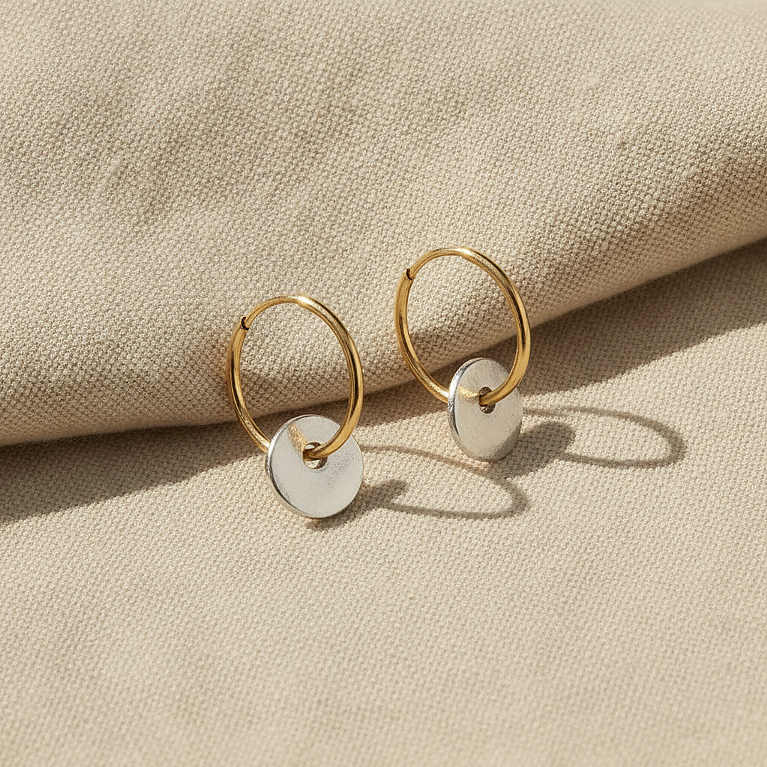 Boucles d’oreilles Elowen en argent