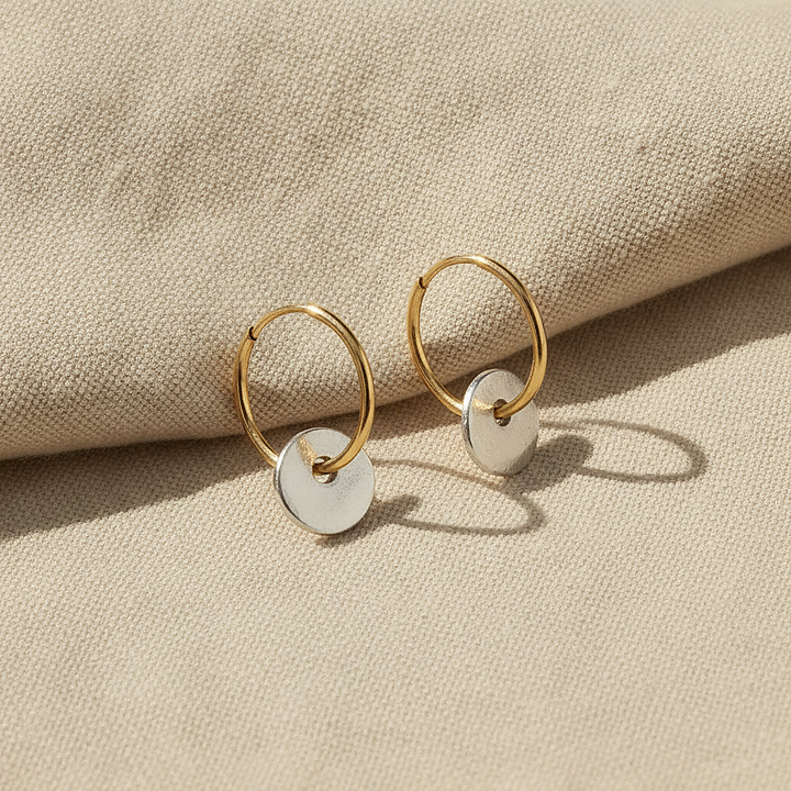 Boucles d’oreilles Elowen en argent