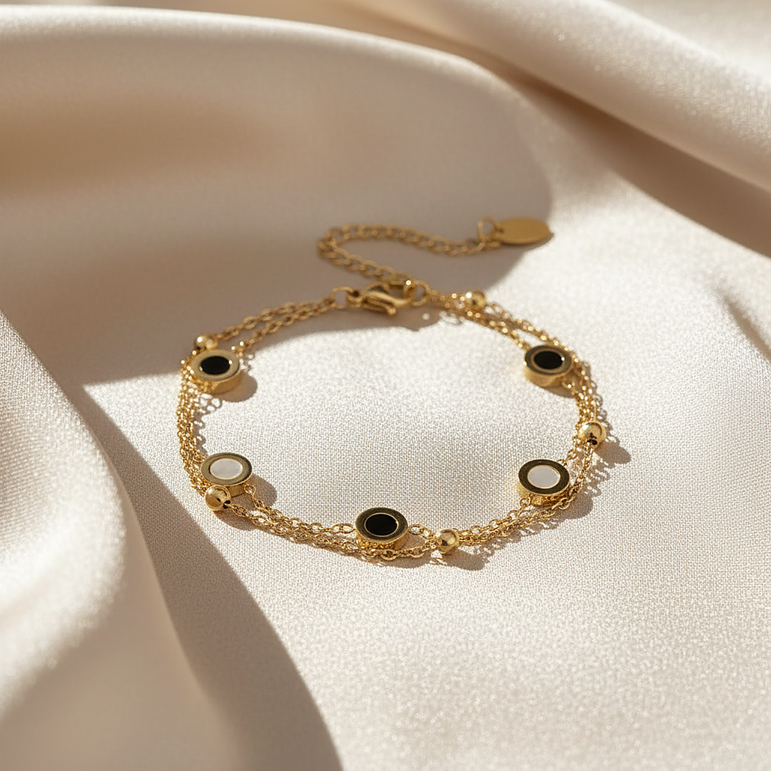 Cerise Onyx Bracelet