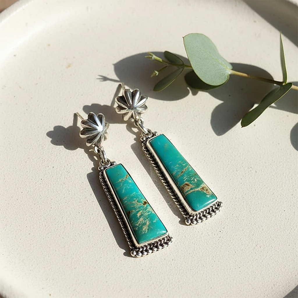 Soleil Turquoise Earrings