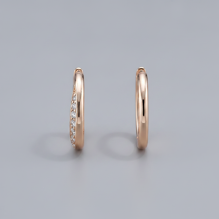 Boucles d’oreilles Sereia en zircone