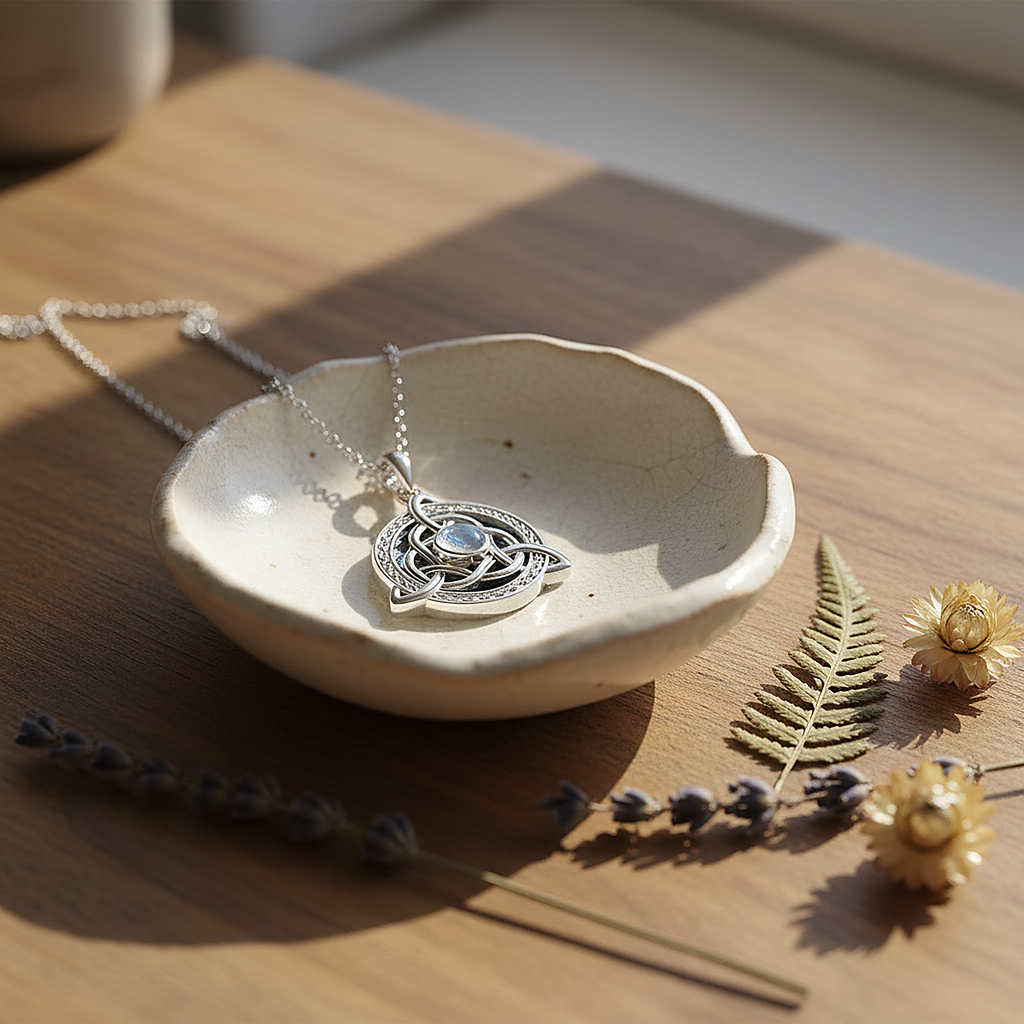 Fleur Moonstone Necklace