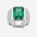 Tamsin Emerald Ring