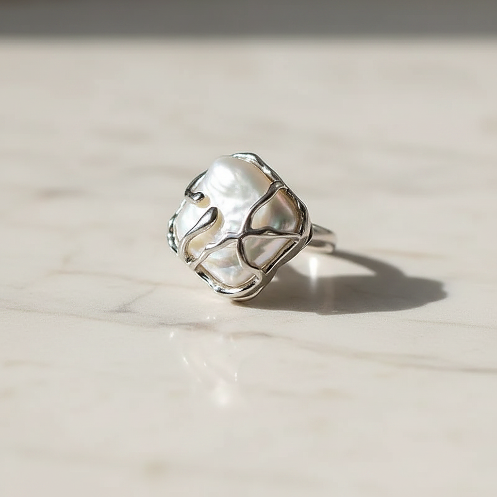 Yvaine Pearl Ring