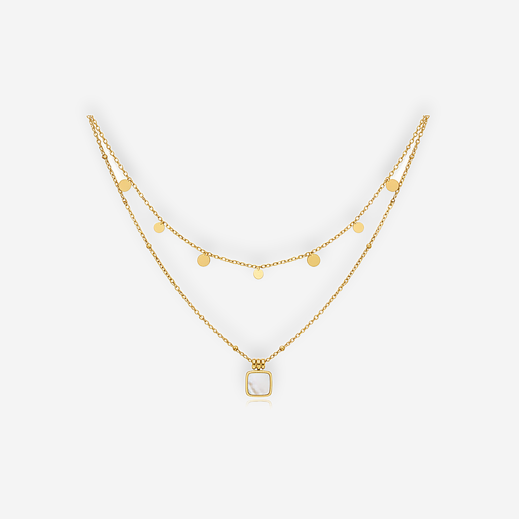 Agatha Gold Droplet Necklace