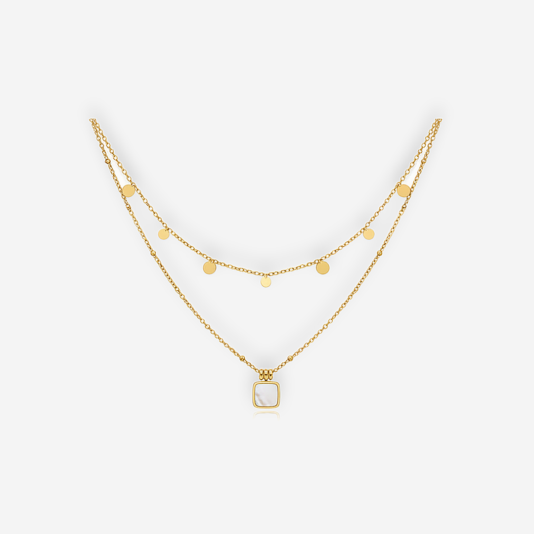 Agatha Gold Droplet Necklace