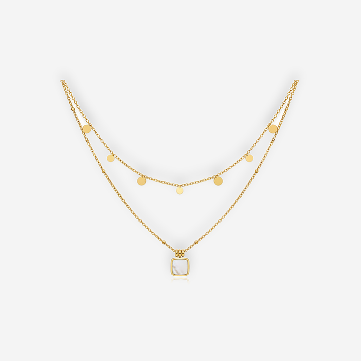 Agatha Gold Droplet Necklace