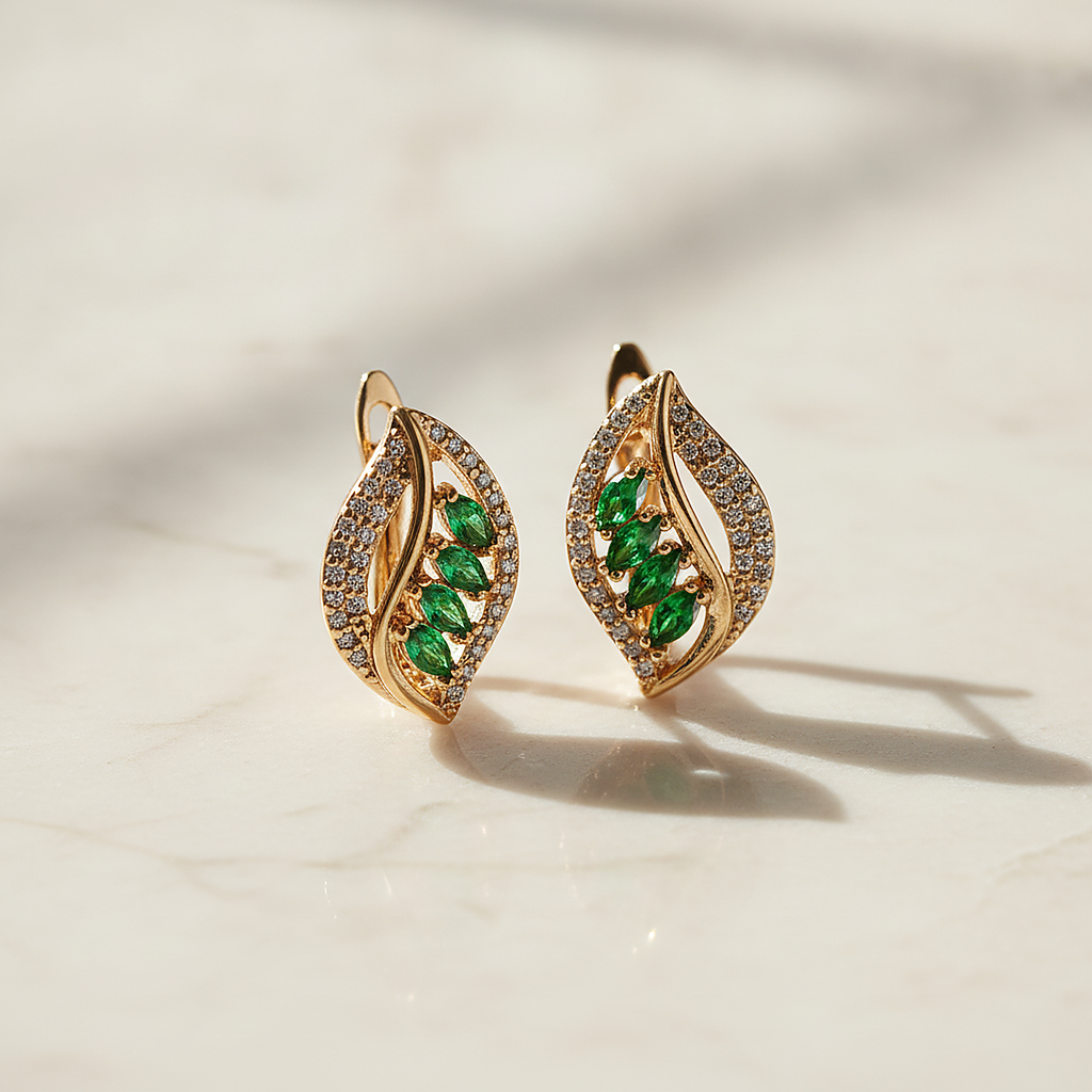 Rosaline Zirconia Earrings