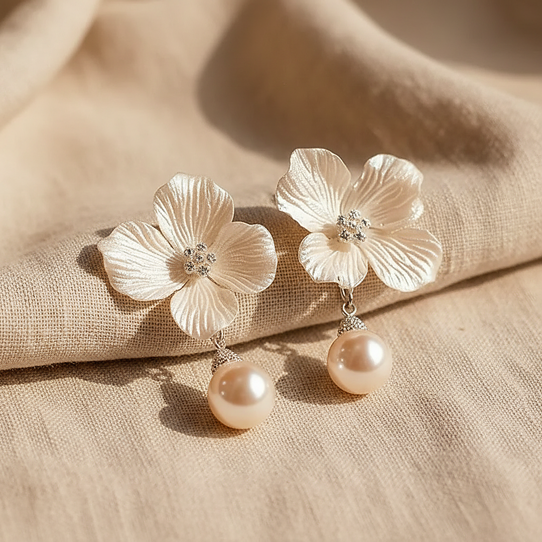 Ottilie Pearl Earrings