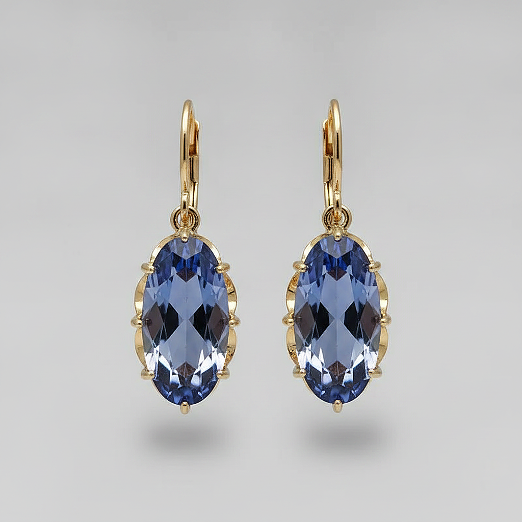 Liviana Sapphire Earrings