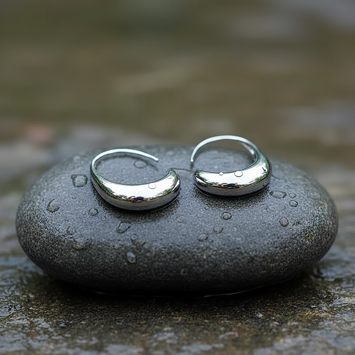 Lune Silver Earrings