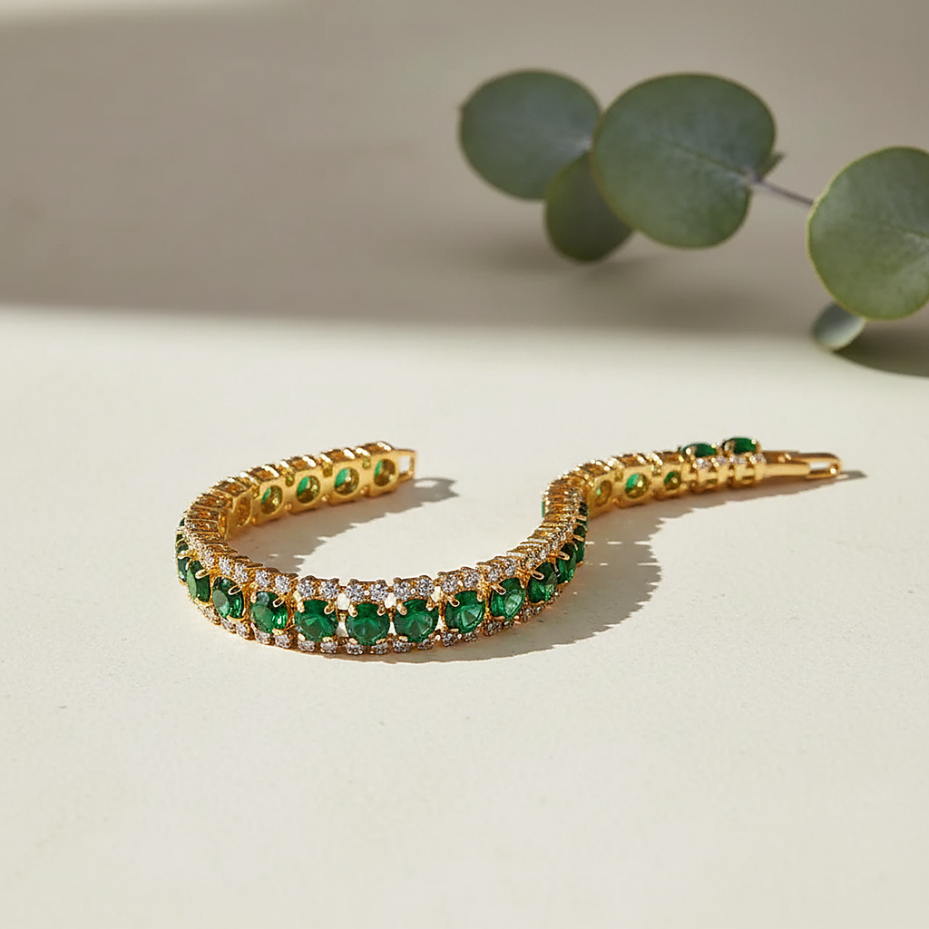 Βραχιόλι Lune Emerald