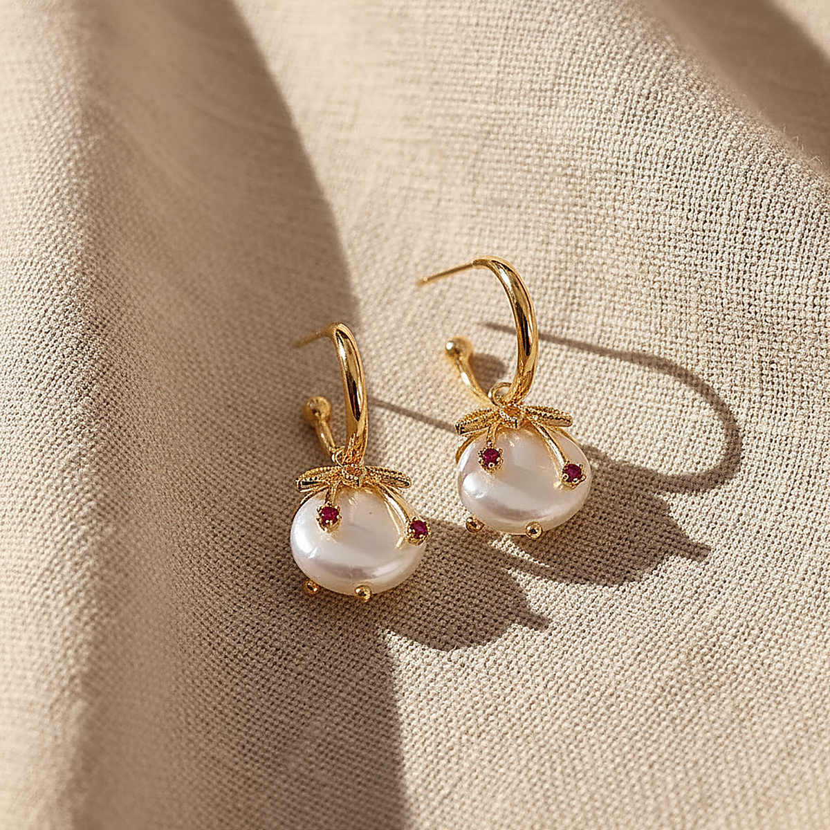 Orecchini Emmeline con perle