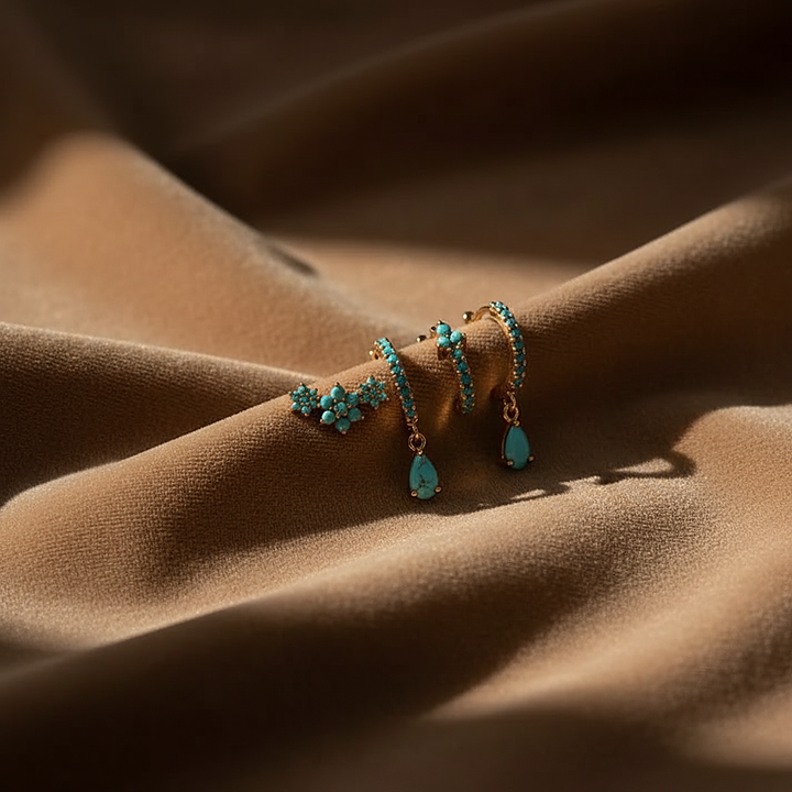 Bijou Turquoise Earrings