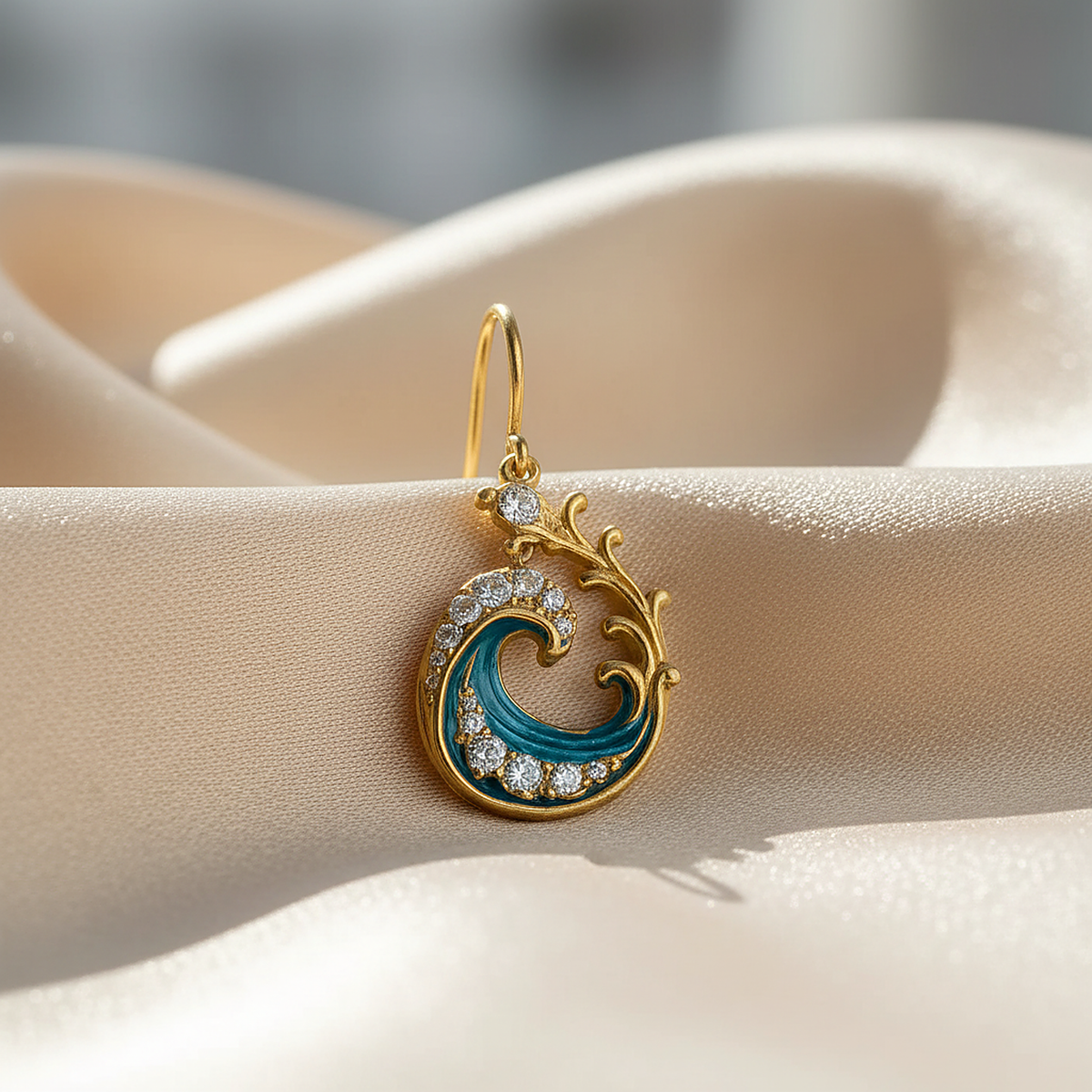 Maelys Aquamarine Earrings