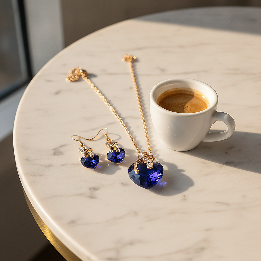 Odette-øredobber i zirkonia