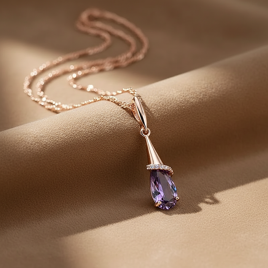 Collar Beatrice de cristal
