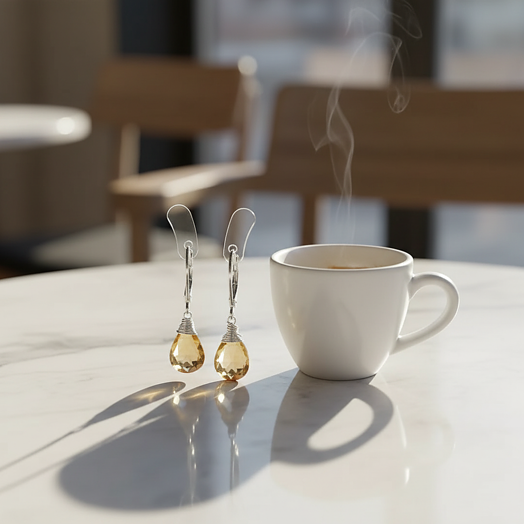 Boucles d’oreilles Doria en cristal