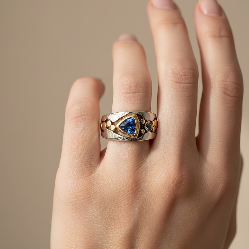 Zaria Sapphire Ring