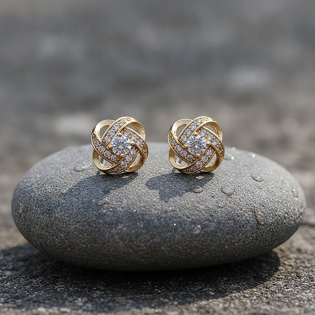 Boucles d’oreilles Blythe en zircone