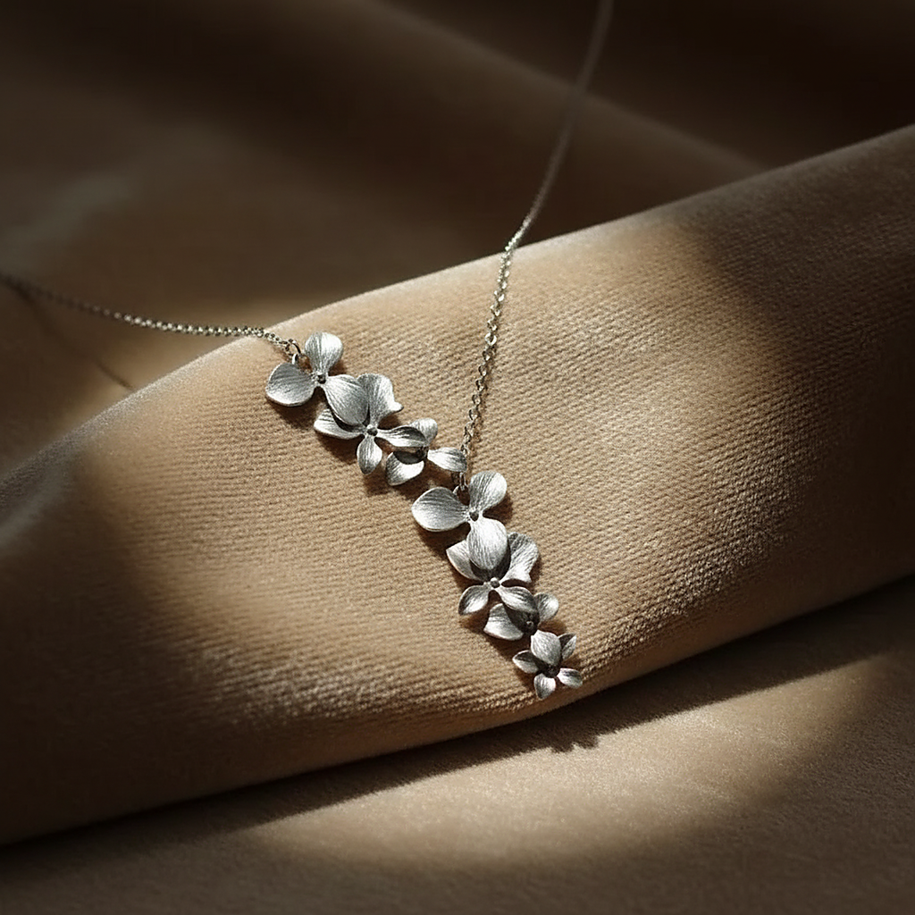 Odette zilveren ketting