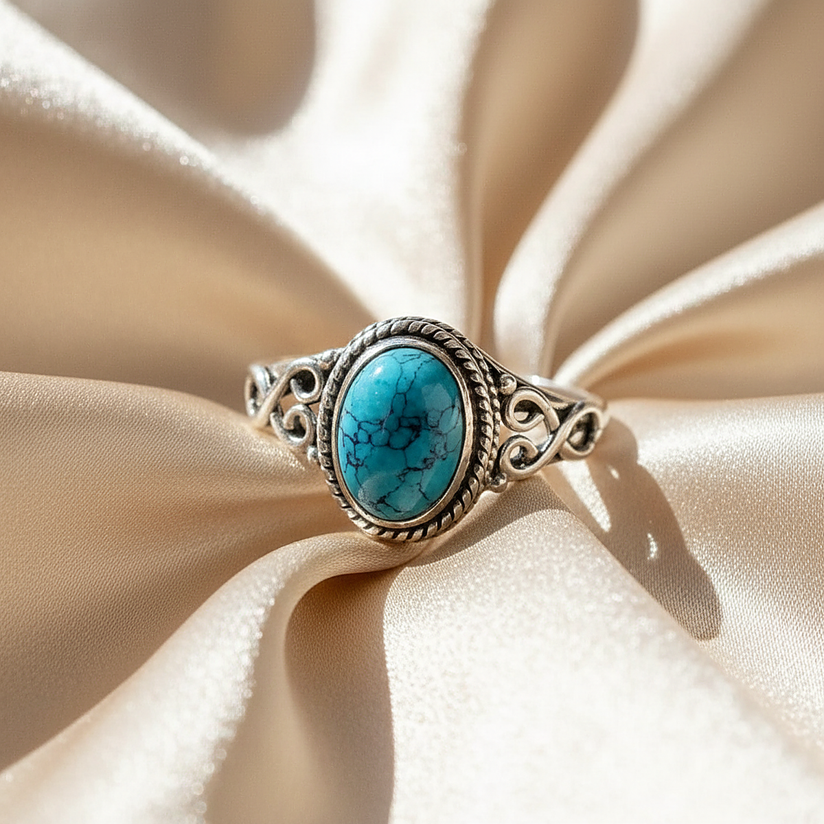 Bague Valentine turquoise