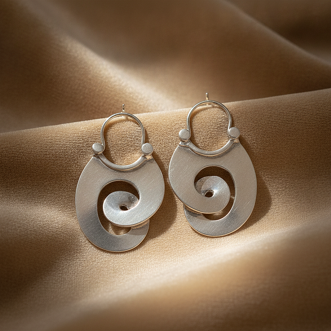 Vivienne Silver Earrings