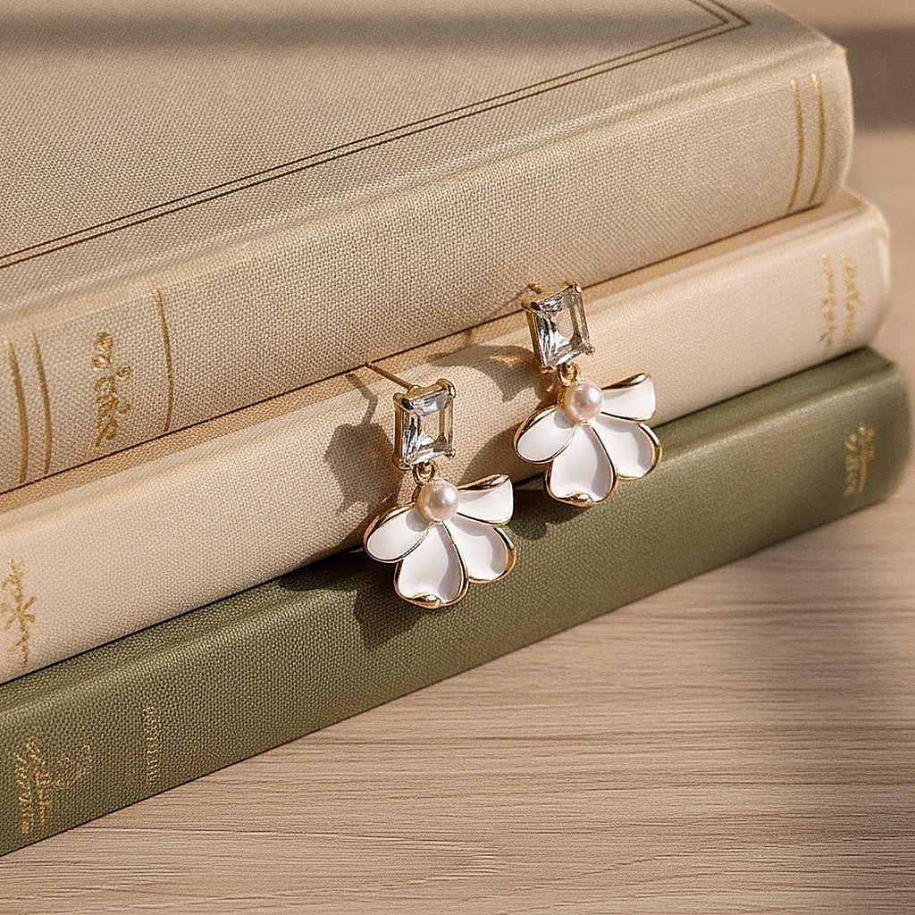 Sylvie Pearl Earrings