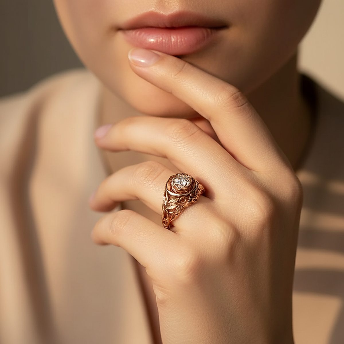 Sabine Gold Ring