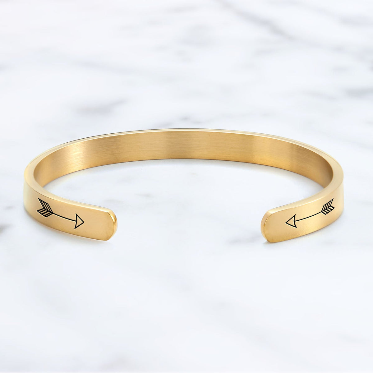 Mama Bear & Her Baby Bears Engraved Cuff Bracelet