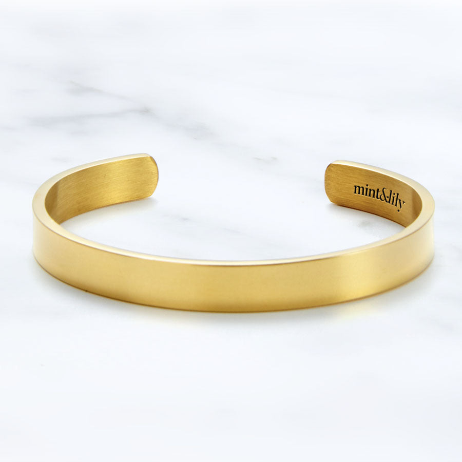 Smuk pige, du kan klare svære ting - armbånd med åbning