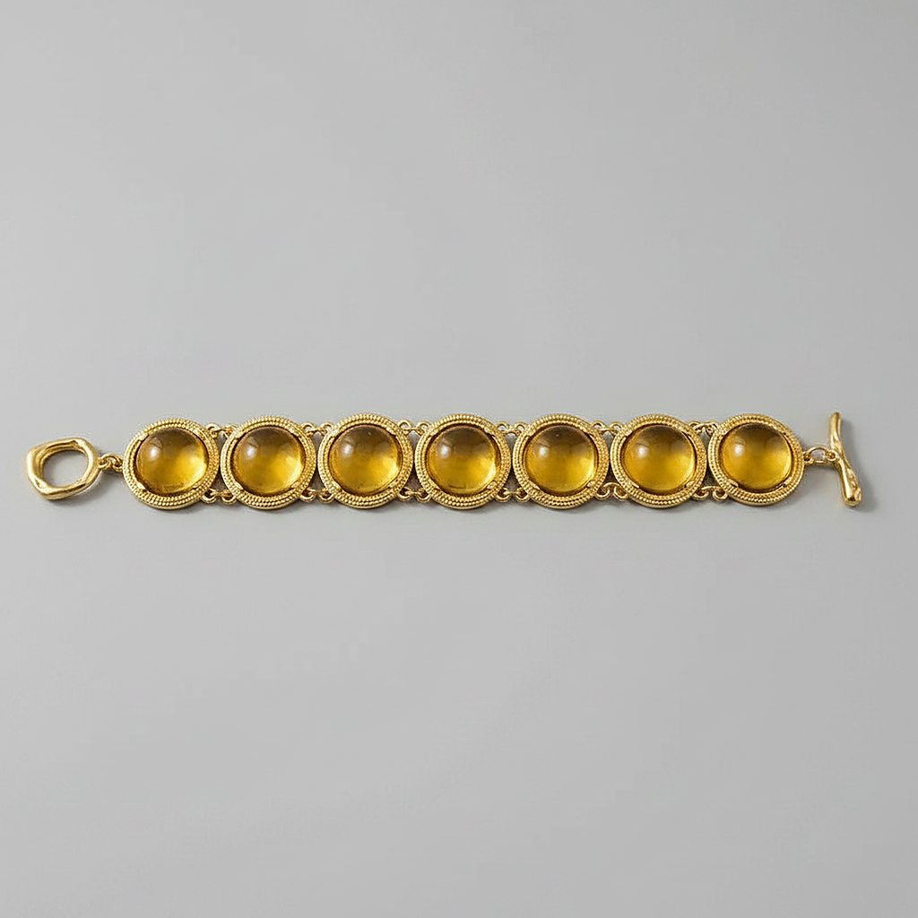 Coralie Citrine Bracelet