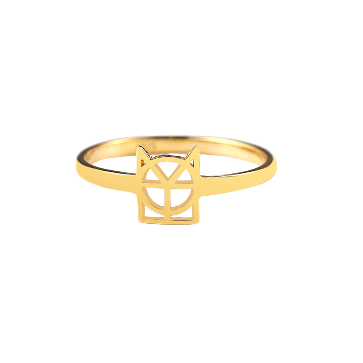 Bague à monogramme avec prénom