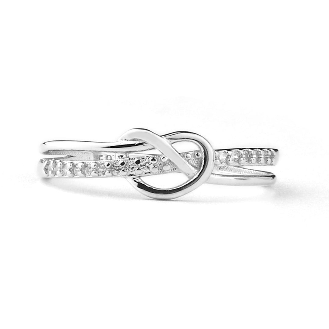Anello Nodo Doppio Fascia Legame Madre e Figlia