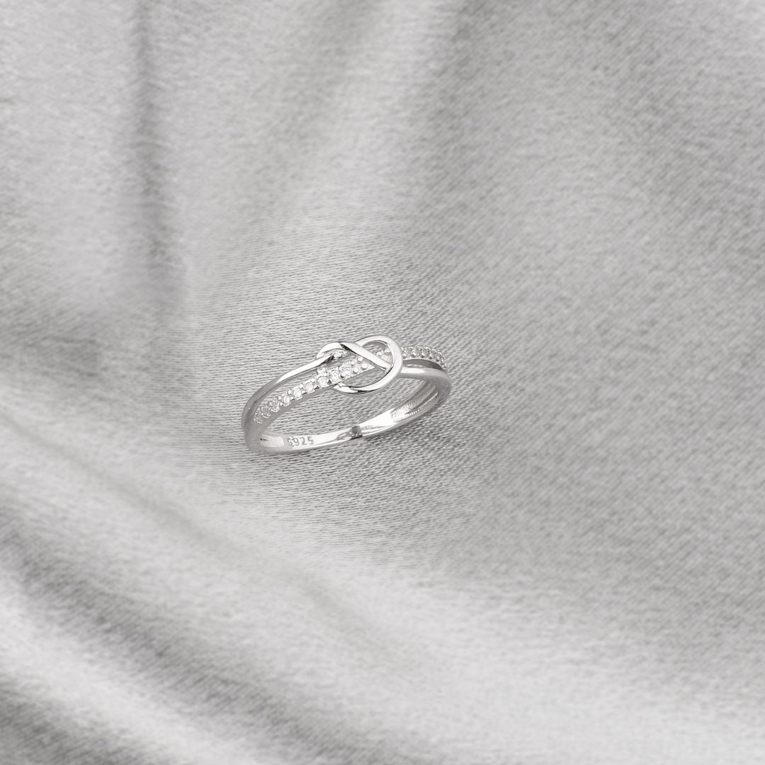 Anello Nodo Doppio Fascia Legame Madre e Figlia