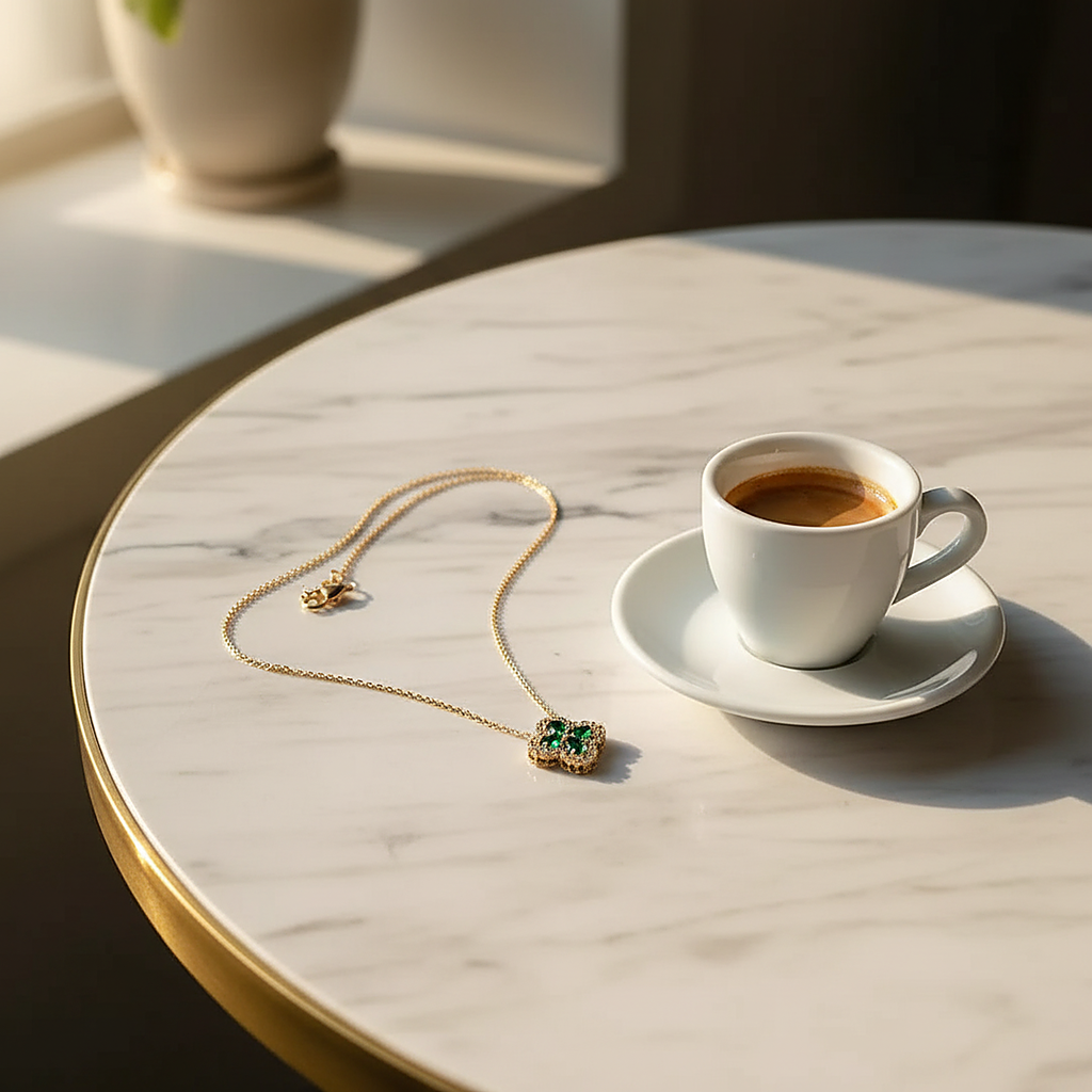 Giada Emerald Necklace