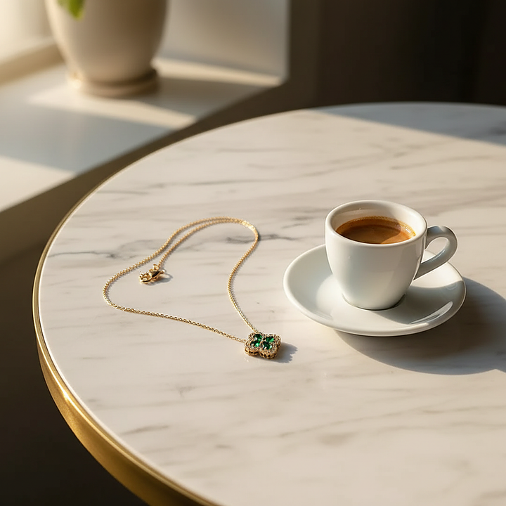 Giada Emerald Necklace