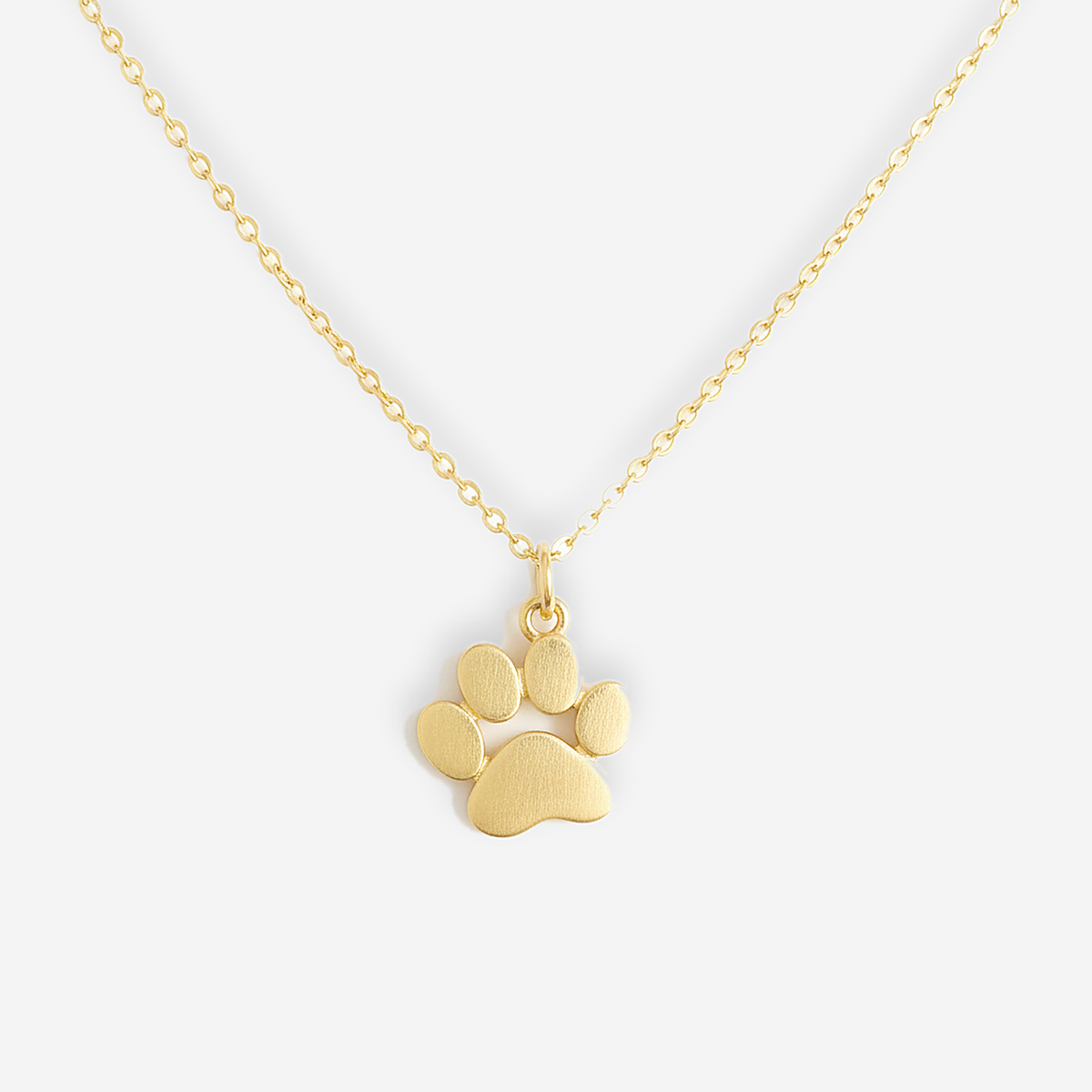 Bernsteinfarbene Goldkette