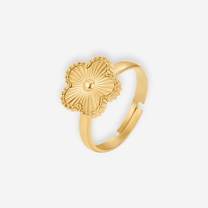 Golden Clover Ring