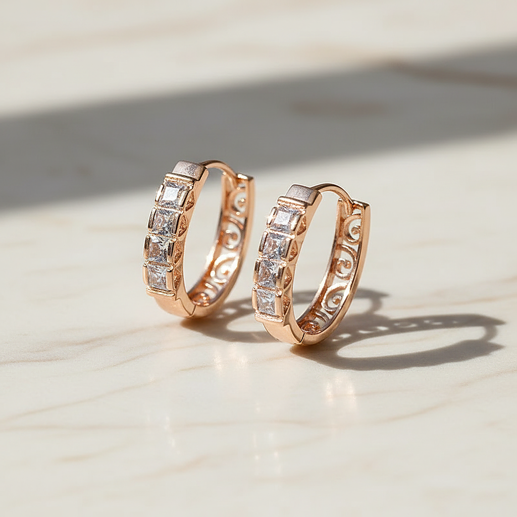 Sylvie Zirconia Earrings