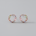 Boucles d’oreilles Wisteria en zircone