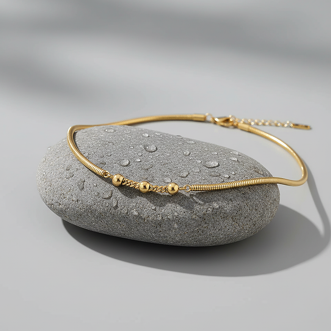 Solveig Gold Necklace