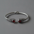 Honorine Garnet Bracelet