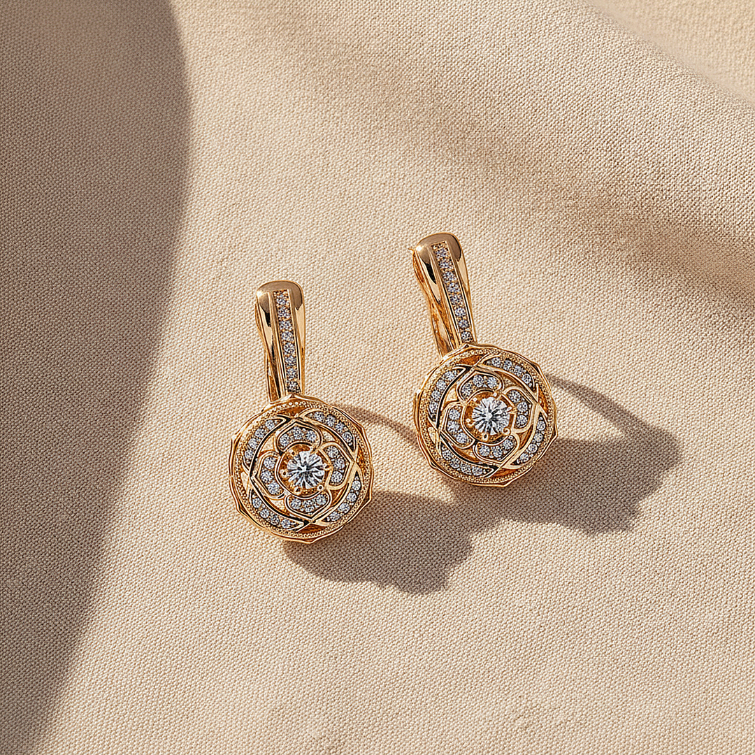 Clemence Zirconia Earrings