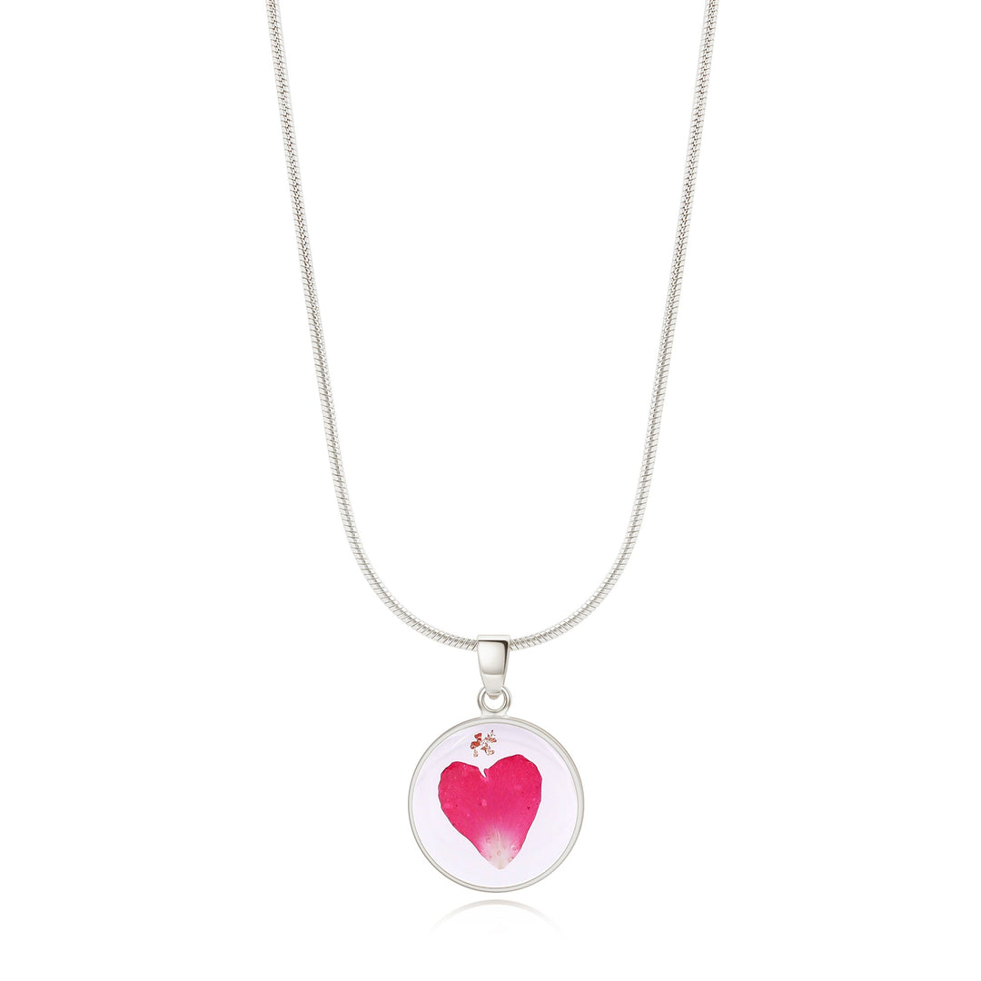 Pressed Birth Flower Necklace