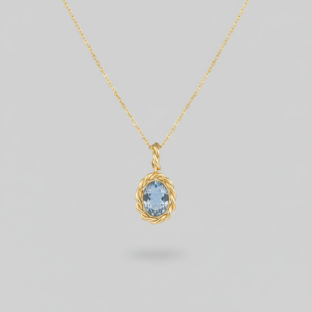 Marguerite Gold Necklace