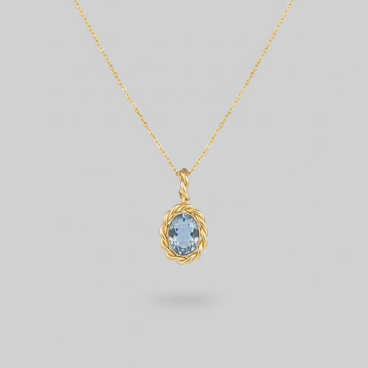 Marguerite Gold Necklace