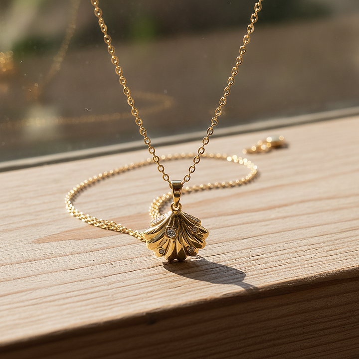Lourdes Gold Necklace