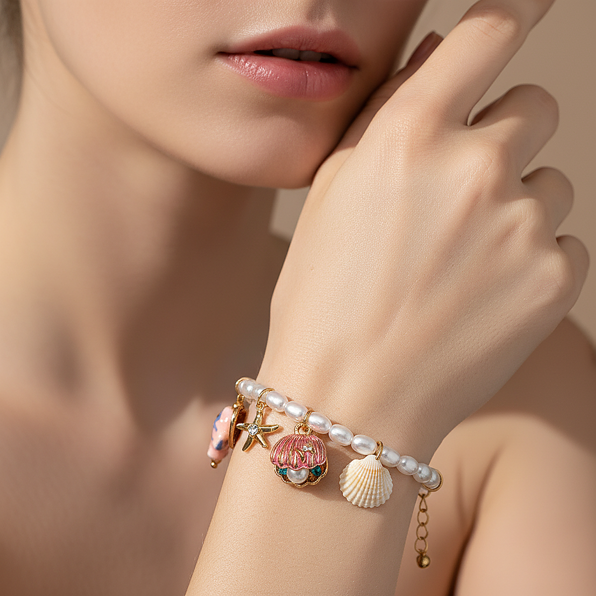 Rosalie Pearl Bracelet