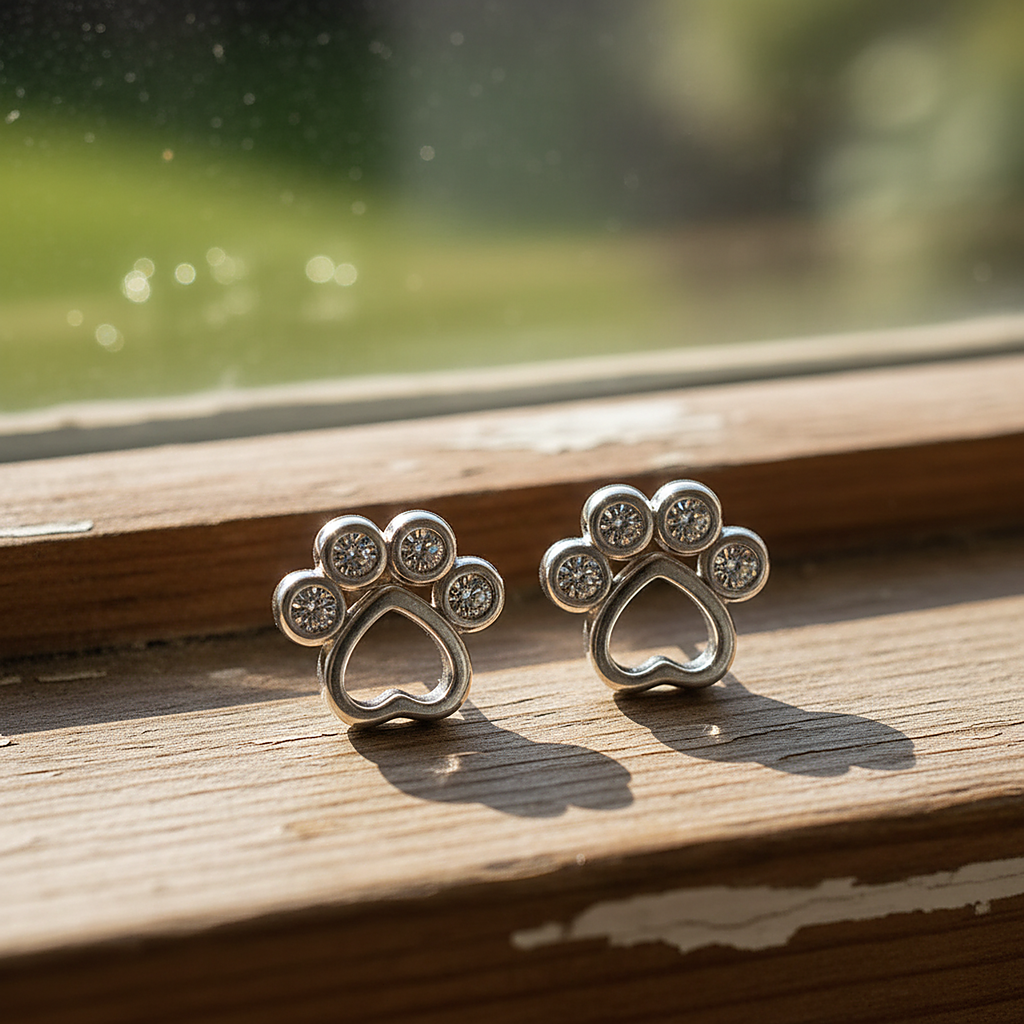 Ondine Zirconia Stud Earrings
